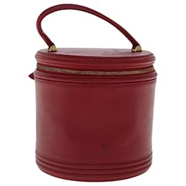 Louis Vuitton-LOUIS VUITTON Epi Cannes Hand Bag Red M48037 LV Auth bs19051-Red