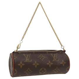 Louis Vuitton-LOUIS VUITTON Monogram Papillon Pouch LV Auth 96052-Monogram