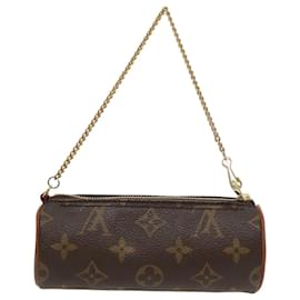 Louis Vuitton-LOUIS VUITTON Monogram Papillon Pouch LV Auth 96052-Monogram