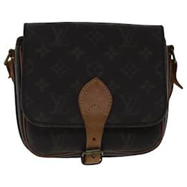 Louis Vuitton-LOUIS VUITTON Monogram Cartouchiere PM Shoulder Bag M51254 LV Auth 97228-Monogram