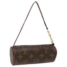 Louis Vuitton-LOUIS VUITTON Monogram Papillon Pouch LV Auth 96078-Monogram