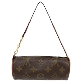 Louis Vuitton-LOUIS VUITTON Monogram Papillon Pouch LV Auth 96078-Monogram