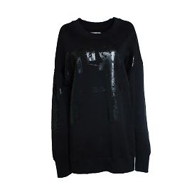 Faith Connexion Faith Conexxion, pull noir avec impression brillante Noir