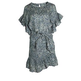 Isabel Marant Etoile Floral bedrucktes Rüschenkleid Isabel Marant Étoile Blau