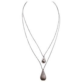 Autre Marque Collar de oro blanco 18 quilates 750 Blanco