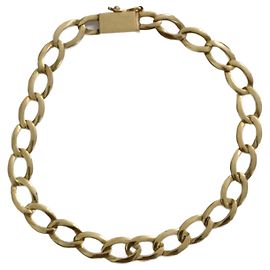 Autre Marque 18k Yellow Gold Mesh Bracelet 750 Yellow