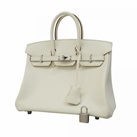 Hermès-Hermes Birkin 25 Swift Jaune Milton B Handbag-Other
