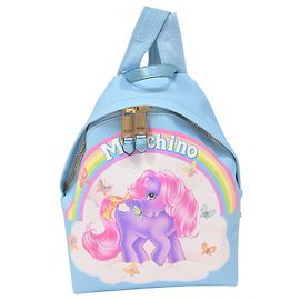 Sac à dos Moschino x My Little Pony en cuir multicolore Multicolore