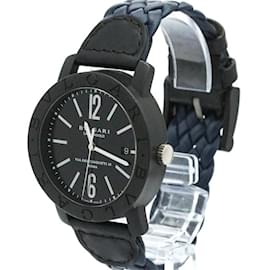 Bulgari-Bvlgari Bvlgari Carbon Gold 18K White Gold Men's Watch-Other