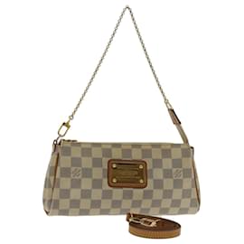 Louis Vuitton-LOUIS VUITTON Damier Azur Eva Shoulder Bag 2way N55214 LV Auth 95885-Other