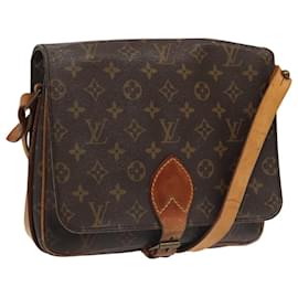 Louis Vuitton-LOUIS VUITTON Monogram Cartouchiere GM Shoulder Bag M51252 LV Auth 95943-Monogram