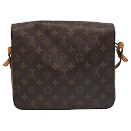 Louis Vuitton-LOUIS VUITTON Monogram Cartouchiere GM Shoulder Bag M51252 LV Auth 95943-Monogram