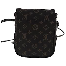 Louis Vuitton-LOUIS VUITTON Monogram Mini Pochette Cancun Pouch Brown M95313 LV Auth 97119-Brown