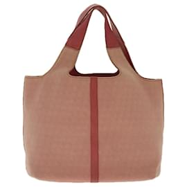 Autre Marque-BOTTEGA VENETA Hand Bag Canvas Pink Auth 94232-Pink