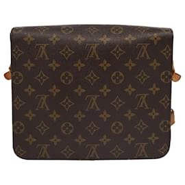 Louis Vuitton-LOUIS VUITTON Monogram Cartouchiere GM Shoulder Bag M51252 LV Auth 96368-Monogram