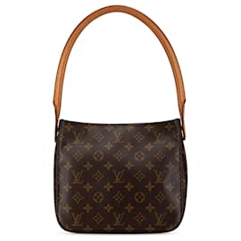 Louis Vuitton-LOUIS VUITTON Handbags T.  Leather-Brown