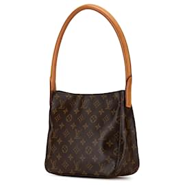 Louis Vuitton-LOUIS VUITTON Handbags T.  Leather-Brown