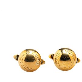 LOUIS VUITTON Spille e fermagli T. Placcato oro D'oro