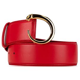 CARTIER Gürtel T. Leder Rot