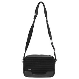 Borsa a tracolla in tela e pelle Rimowa nera Nero
