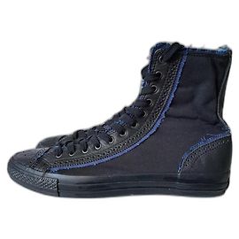 Converse LORS FRANCIS GUMMIBODEN Schwarz Blau