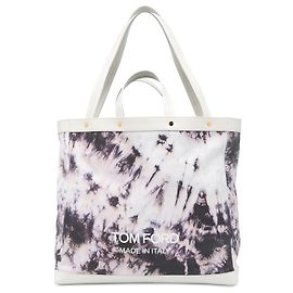 Bolsa de lona impressa branca Tom Ford Branco