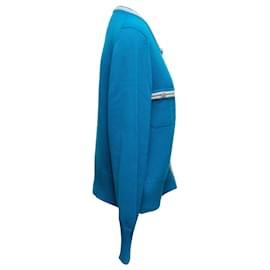 Chanel-CHANEL Knitwear T.FR 50 Cashmere-Blue