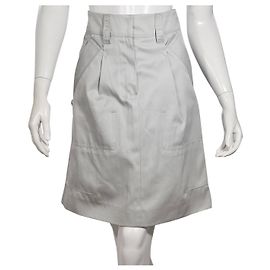 LOUIS VUITTON Skirts T.FR 34 Cotton Beige