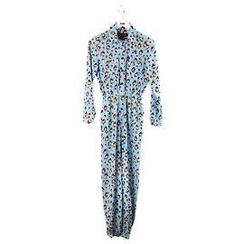 Vanessa Bruno Seidenoverall Blau