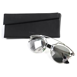 Christian Dior-Dior So Real Mirror Lens Sunglasses-Silvery,Metallic