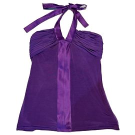 Top Ted Baker avec nœud au cou Violet