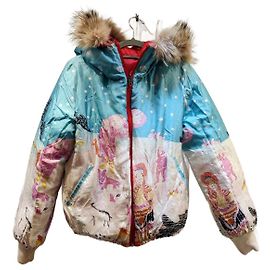 Reversible silk down jacket Tsumori Chisato Red Multiple colors