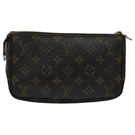 Louis Vuitton-LOUIS VUITTON Monogram Pochette Accessoires Pouch M51980 LV Auth 96532-Monogram