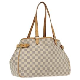 Louis Vuitton-LOUIS VUITTON Damier Azur Batignolles Horizontal Tote Bag N48172 LV Auth 97190-Other