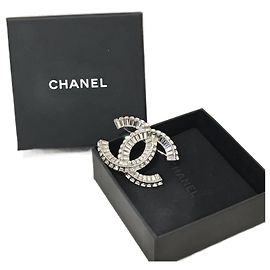 CHANEL Spille e fermagli T. Metallo Argento
