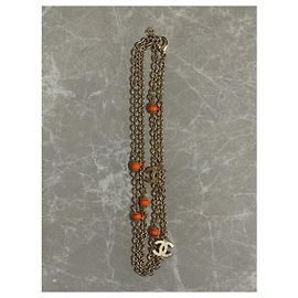 Collane lunghe CHANEL T. Metallo D'oro