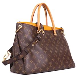 Louis Vuitton-LOUIS VUITTON  Handbags T.  Cloth-Brown