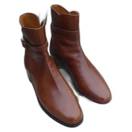 JM Weston-boots jm weston jodhpur 7.5D 41.5-Light brown