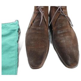 Autre Marque stivali chukka crockett e jones 9,5E 43,5 Marrone scuro