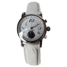 Relógio cronógrafo Montblanc Prata