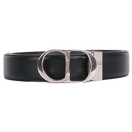 DIOR Gürtel T.cm 90 Leder Schwarz