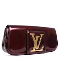 Louis Vuitton-LOUIS VUITTON Bolsas de mão T. Couro-Bordeaux