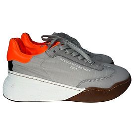 Stella Mc Cartney Sneakers Loop con lacci di Stella McCartney in poliestere multicolore e suede Multicolore