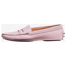 Tod's-Lilac loafer slippers - size EU 39.5 (UK 6.5)-Purple