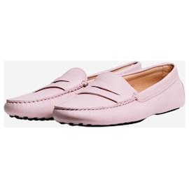 Tod's-Lilac loafer slippers - size EU 39.5 (UK 6.5)-Purple