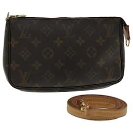 Louis Vuitton-LOUIS VUITTON Monogram Pochette Accessoires Pouch M51980 LV Auth 95980-Monogram