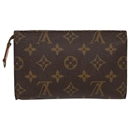 Louis Vuitton-LOUIS VUITTON Monogram Bucket PM Accessory Pouch LV Auth 95349-Monogram