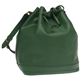 Louis Vuitton-LOUIS VUITTON Epi Noe Shoulder Bag Green M44004 LV Auth 96457-Green