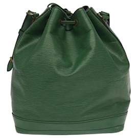 Louis Vuitton-LOUIS VUITTON Epi Noe Shoulder Bag Green M44004 LV Auth 96457-Green