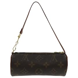 Louis Vuitton-LOUIS VUITTON Monogram Papillon Pouch LV Auth 96255-Monogram